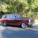1965 Chevrolet Nova rest-mod 5,890 Miles Burgundy Wagon 350 CU-IN Automatic