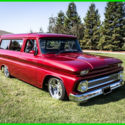 1965 Chevrolet Suburban V8 4,000 Mi 700R4 A/C Brodix Heads OBD-I New Glass
