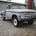 1965 Chevy 3/4 ton Long Bed Stepside 4X4 Wood Hauler Forest Ranger Wheels 19.5