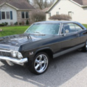 1965 chevy impala black on black