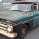 1965 Chevy Panel Truck Orig Cond Rear Truck Unrestored but redone F100