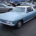 1965 Corvair convertible blue new top cross turbo 4 speed new top driver quality