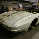 1965 Corvette 327 365 HP A/C Roadster rear body