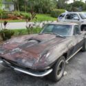 1965 Corvette BARN FIND, #&#039;s matching 327/365, 4-spd, 34k, same owner since71