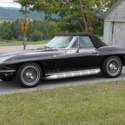 1965 Corvette Conv. *REALDEALTripleBLACK*FactA/C*#sMatching*TeakWheel*KnockOffs*