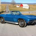 1965 Corvette Convertible *NassauBlue/Blue*ZZ4CrateEngine*KnockOffs*FrameOnResto