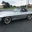 1965 Corvette Convertible Silver Pearl over Silver 327/350HP Matching Numbers