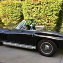1965 CORVETTE  CONVERTIBLE TRIPLE BLACK BEAUTY !