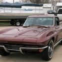 1965 CORVETTE COUPE #&#039;S MATCHING 300HP PS PW 69K ACTUAL MILES CALI BLACK PLATE