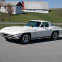 1965 Corvette Coupe *FrameOffRestored*#sMatch300hp*White/Blue*FactA/C*PS*PB