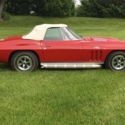 1965 Corvette Factory Original Red with Red Leather Interior