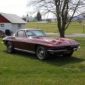 1965 Corvette *MilanoMaroon/Maroon*CaliBlackTagCar*2Owners*1Repaint*AllOriginal*