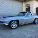 1965 CORVETTE NUMBERS MATCHING L79 350HP SILVER WITH BLACK INTERIOR 1964