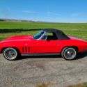 1965 Corvette, Red w/ black top,