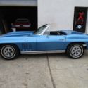 1965 CORVETTE STING RAY CONVERTIBLE 327/250 4 SPEED POWER STEERING BLUE/BLACK