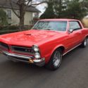 1965 COUPE, NOM 389 TRI POWER, 4 SPEED, RED / BLACK, RUST FREE, MILD CUSTOM