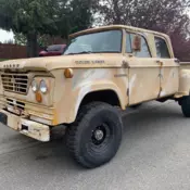 1965 Dodge D/W Series Pickup Brown W300