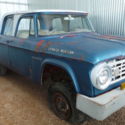 1965 DODGE POWER WAGON CREW CAB.  PTO WINCH V8 ENGINE