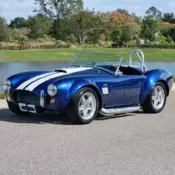 1965 Factory Five  MK Roadster Like New Cobra Replica Blue