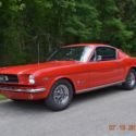 1965 FASTBACK K-CODE 289 HIPO 4SPD HIGH QUALITY ROTISSERIE RESTORED RAGOON RED