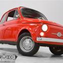 1965 Fiat 500  43163 Miles Red Coupe 499 cc 2-cylinder Manual