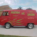1965 FORD ECONOLINE VAN V8 custom Freddy Krueger vs.Jason Voorhees  NO RESERVE
