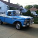 1965 FORD F-100 TWIN IBEAM CUSTOM CAB SHORT BED TRUCK