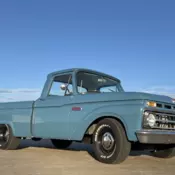 1965 Ford F100 Pickup Blue custom