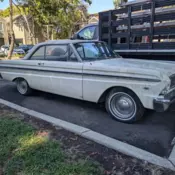 1965 Ford Falcon Coupe White futura/sprint