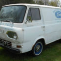 1965 FORD FALCON ECONOLINE PANEL VAN ORIGINAL CALIFORNIA SOLID SURF TIFFANY ???