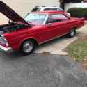 1965 Ford Galaxie 500 Sedan Red FWD Automatic red