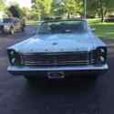 1965 Ford Galaxie 500 XL Convertible Blue RWD Automatic chrome