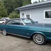 1965 Ford Galaxie Green Galaxie 500 LTD