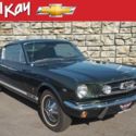 1965 Ford Mustang  11057 Miles Green Fastback  4-Speed Manual