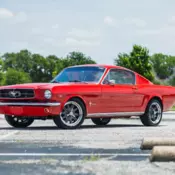 1965 Ford Mustang 2+2 Fastback Restored 1111 Miles Rangoon Red Fastback  Automat