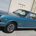 1965 FORD MUSTANG 289 C CODE WEST COAST CAR! TWILIGHT TURQUOISE! P/S