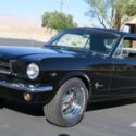 1965 FORD MUSTANG 289 V8 4 SPEED A CODE SAN JOSE CAR! P/S! BLACK PLT