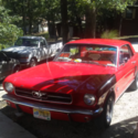 1965 Ford Mustang, 289v8 auto power steering, factory Air rare bench seat