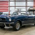 1965 Ford Mustang  433 Miles Caspian Blue Convertible 289ci V8 3-Speed Manual