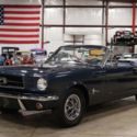 1965 Ford Mustang  88685 Miles Blue Convertible 200 CID Inline 6cyl Automatic