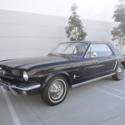 1965 Ford Mustang Automatic 260ci Black Red 2-Door Coupe