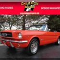 1965 Ford Mustang Black 2067 Miles &#034;Poppy Red&#034; Convertible 260 Cu. In. V8 2 bbl.