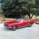 1965 Ford Mustang Convertible A/C, AOD Overdrive, 20 MPG, P/S, PDB