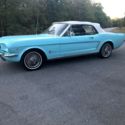 1965 Ford Mustang Convertible C Code 289 4 barell