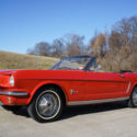 1965 Ford Mustang Convertible Correct Red / Red Car Inline 6 Cylinder
