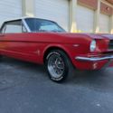 1965 Ford Mustang Convertible factory Candy Apple Red &#034;C&#034; code 289 c.i