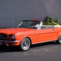 1965 Ford Mustang Convertible Power Top 289CI PS 0 Poppy Red Convertible 289C.I.