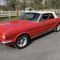 1965 Ford Mustang  Convertible Red RWD Manual