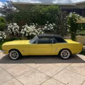 1965 ford mustang convertible, V8 5/speed conversion, automatic clothe top