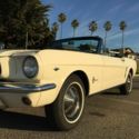 1965 Ford Mustang Convertible White RWD Automatic